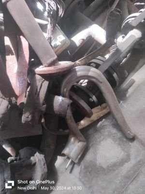 Fire Damaged Plant & Machinery - Packing Material (GI Drums)